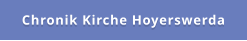 Chronik Kirche Hoyerswerda