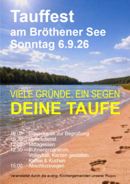 Tauffest Bröthenser See